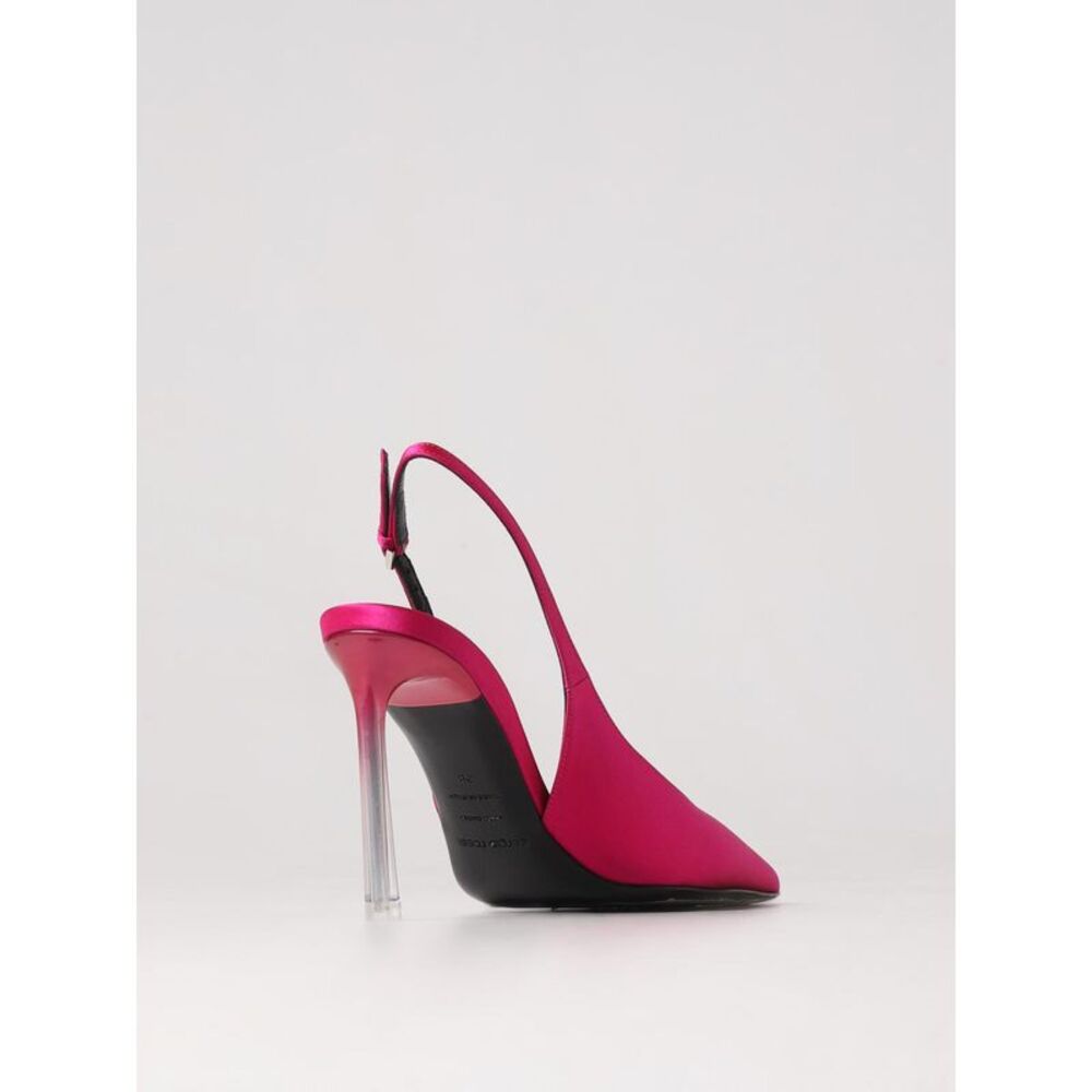 Sergio Rossi High Heel Shoes Woman Fuchsia - Picture 3 of 4